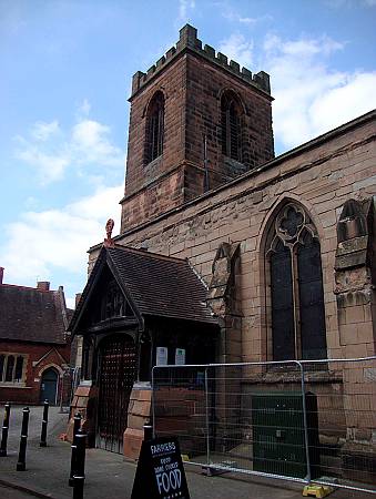 Worcester St Helen - Porch and Tower